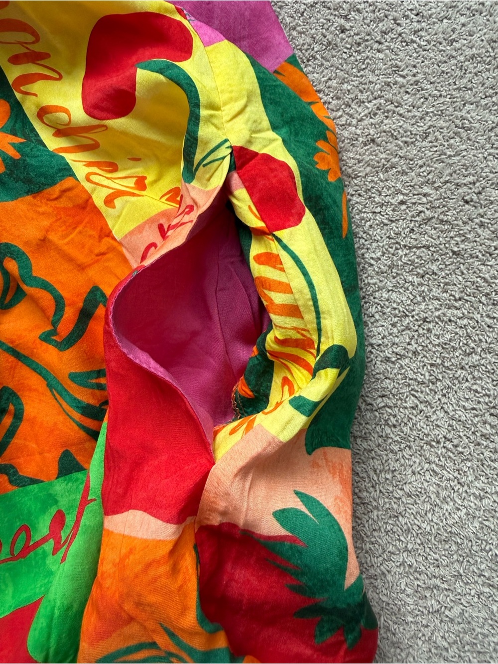 BEACH RIOT - Tayla Cover-Up Minidress - FRUIT MARKET - Picture 7 of 9